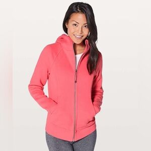 LULULEMON Scuba Hoodie *Light Cotton Fleece size 6 in Flash Light Tone